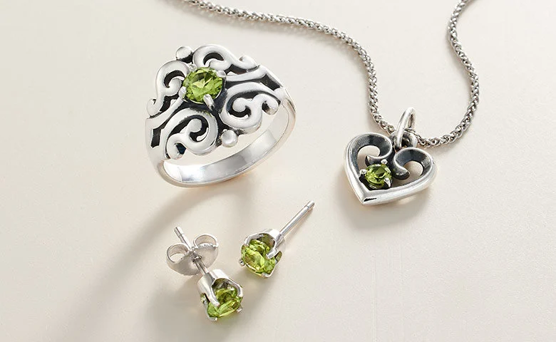 James Avery's birthstone jewelery for August