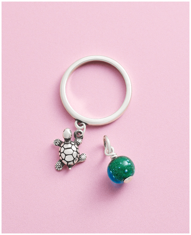 Dangle Rings - A fresh and fun way to wear your charms, these dangle rings are part of the promotion, too!