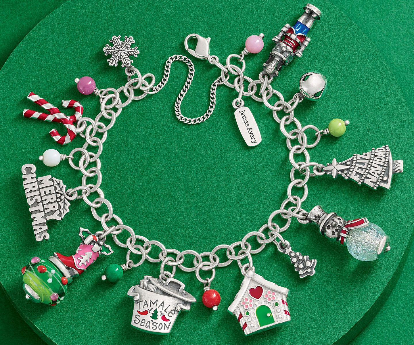 Christmas charms from James Avery  
