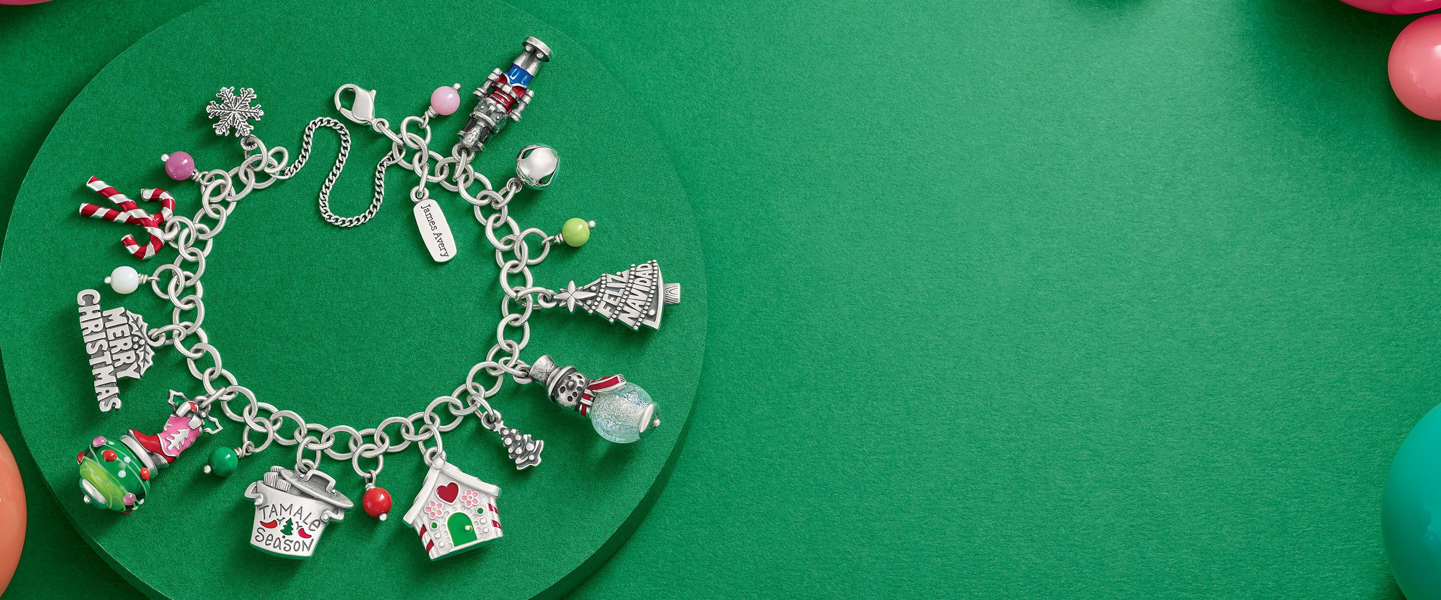 Christmas charms from James Avery  