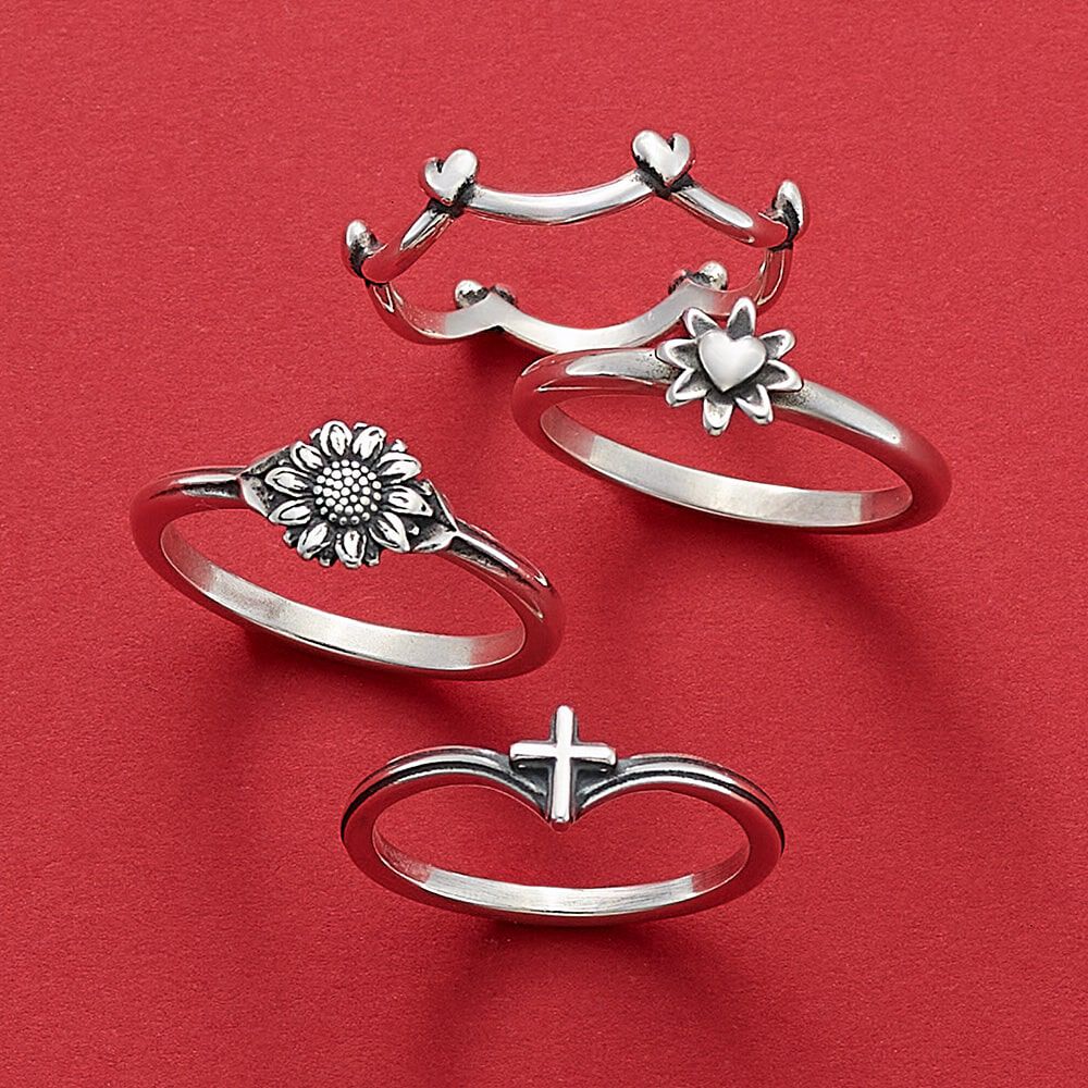 Rings under $50 from James Avery.