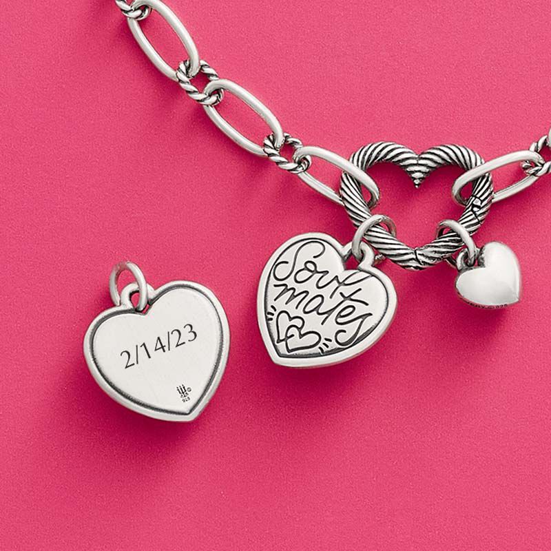 Personalized designs with engraving in sterling silver from James Avery.