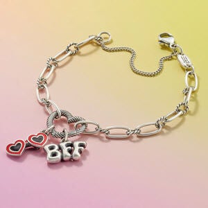 Changeable Heart Charm Bracelet