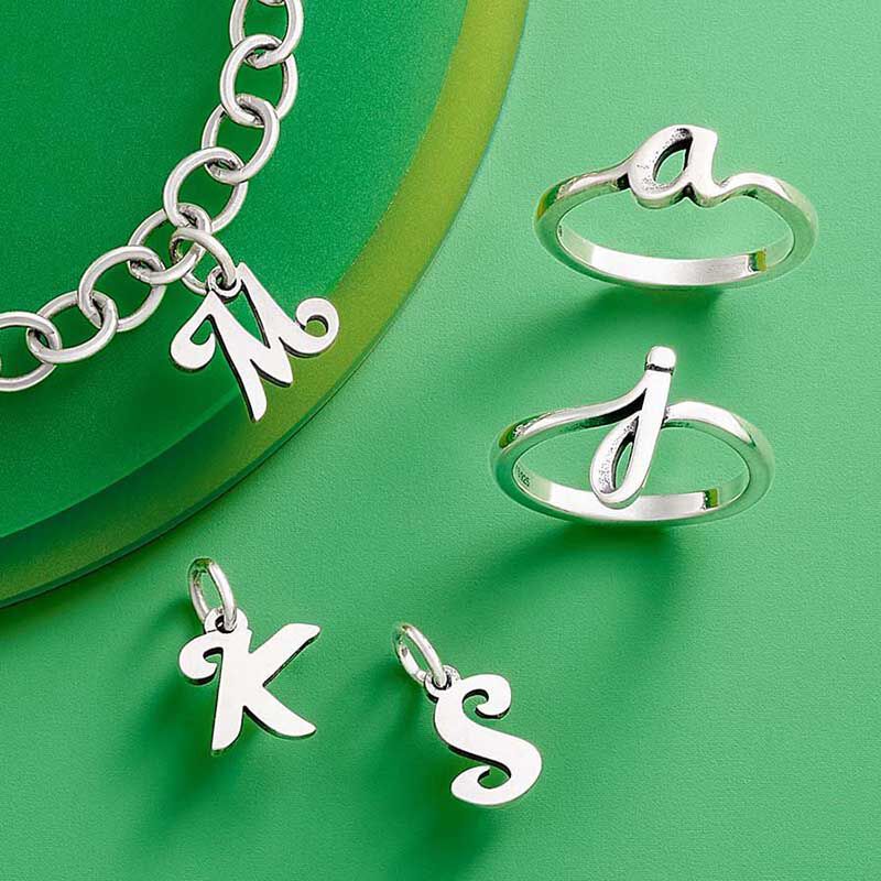 Initial designs and personalized jewelry from James Avery.