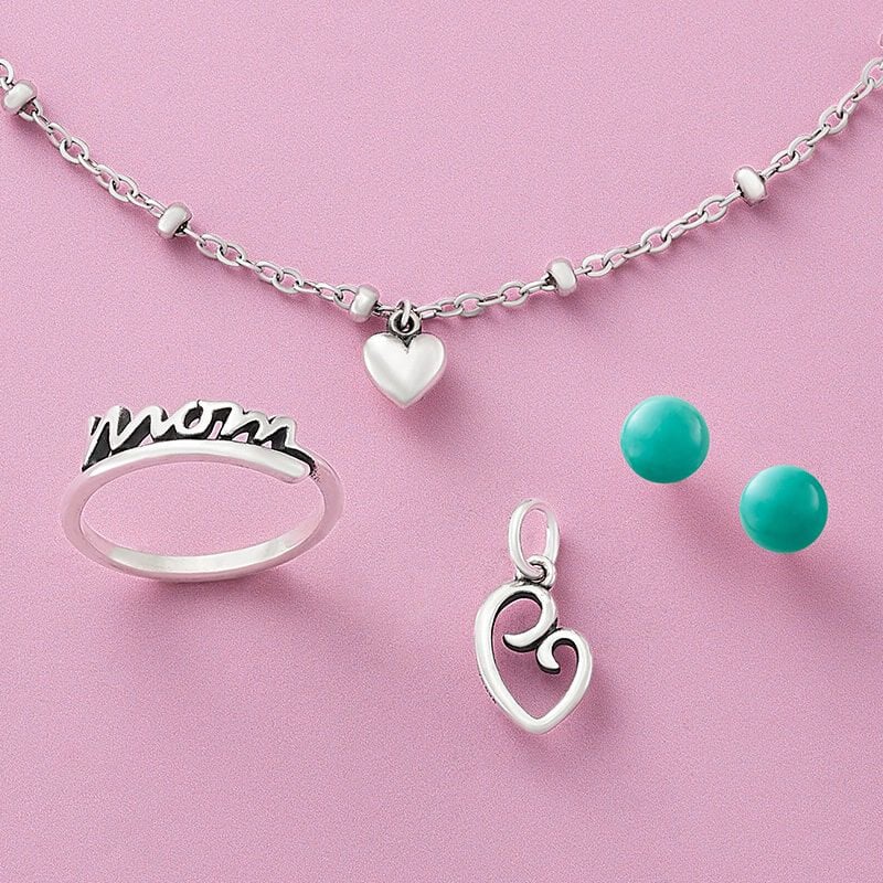 Sterling silver Mother’s Day jewelry under $75.