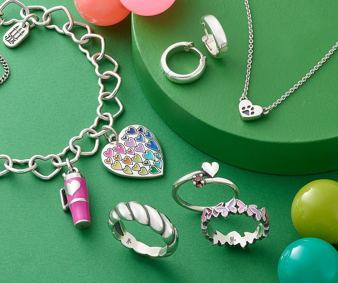 Silver and enamel Jewelery Under 100