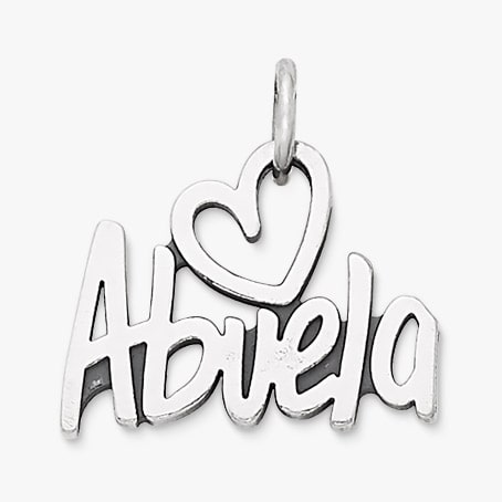 Abuela sterling silver charm from James Avery.
