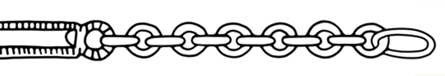 Sketch of Bar Link chain