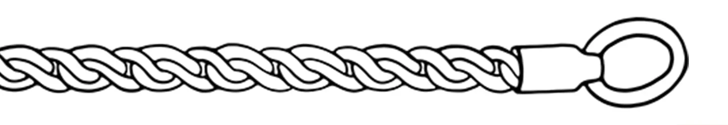 Sketch of Medium Reverse Rope chain