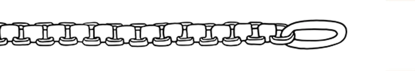 Sketch of Medium Box chain