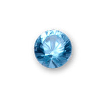 Blue Zircon Gemstone