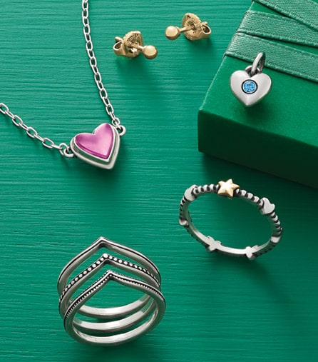 Gemstone, gold and silver jewelry designs under $150.