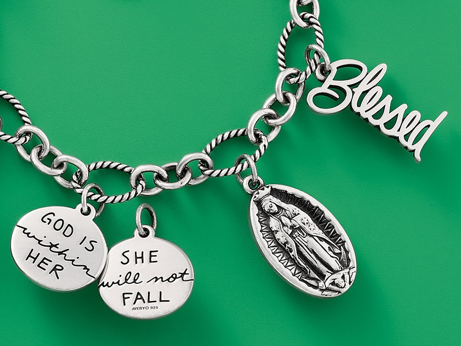 James Avery faith-inspired religious jewelry in sterling silver.
